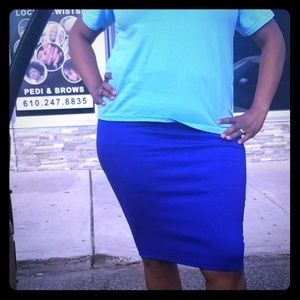 Ponte Pencil skirt